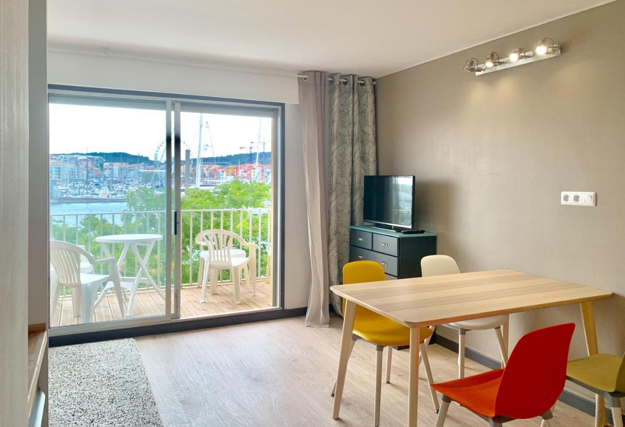 Appartement 1Ere Ligne Vue Port Avec Balcon, Piscine Agde Exteriér fotografie