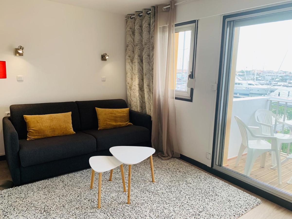 Appartement 1Ere Ligne Vue Port Avec Balcon, Piscine Agde Exteriér fotografie